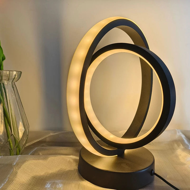 LED Aluminium Plug-In Desk Lamp – 3 Colour Touch Dimmer