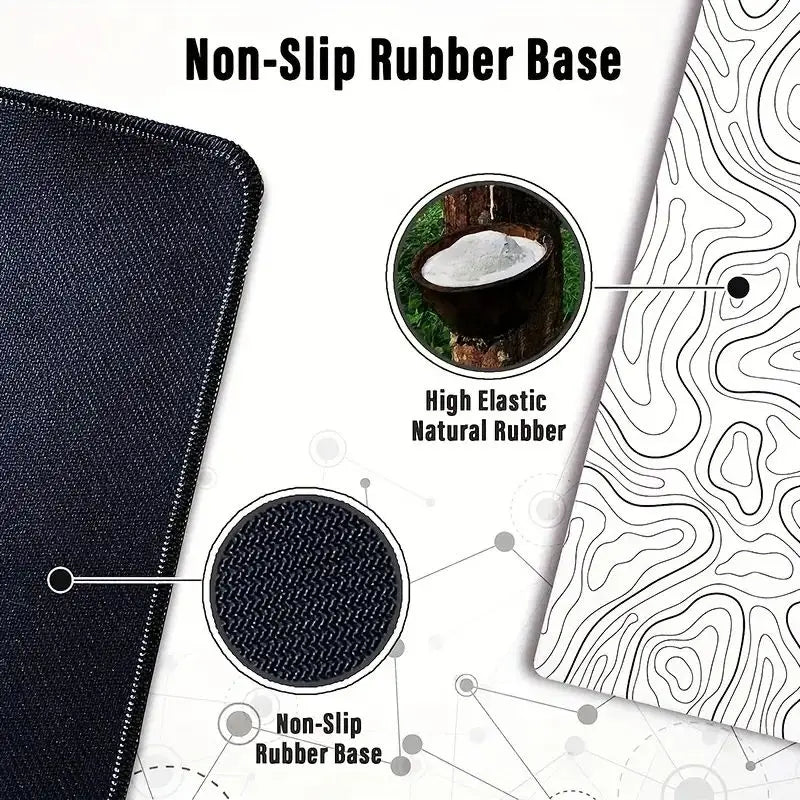 Large Gaming Mouse Pad – XXL Non-Slip Desk Mat for Office & Gaming