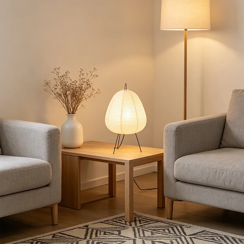 Nordic Wabi-Sabi LED Desk Lamp