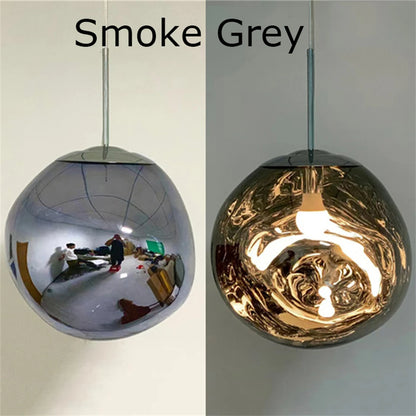 Nordic LED Lava Ceiling Pendant Lamp Glass Lights Modern Lighting Living Room Indoor Decor Home
