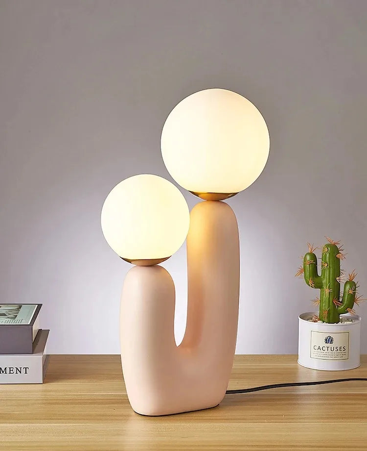 Nordic Art Glass Table Lamp