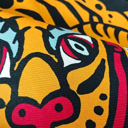 Cartoon Tiger Area Rug Non-Slip Soft Living Room Mat