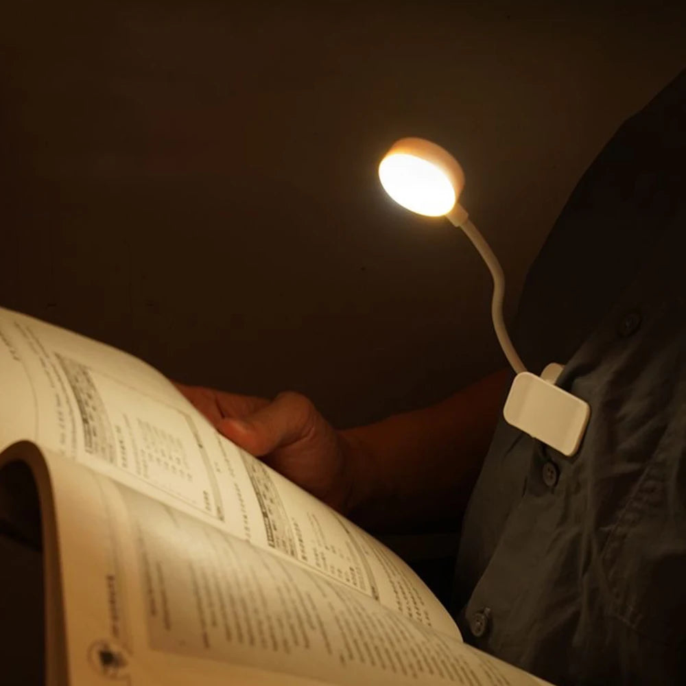 Clip-On LED Book Reading Light