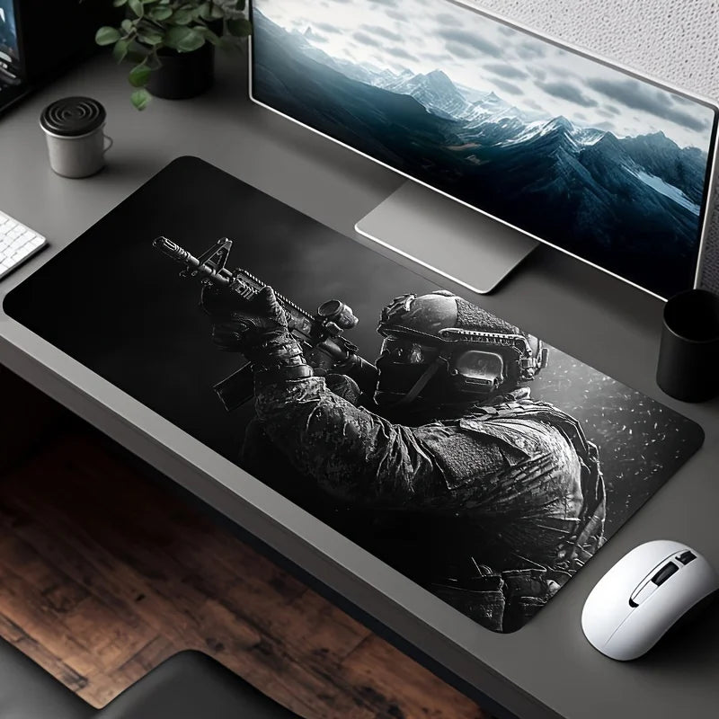 Tactical XXL Gaming Mouse Pad FPS Desk Mat Non-Slip Office Smooth Surface Extended