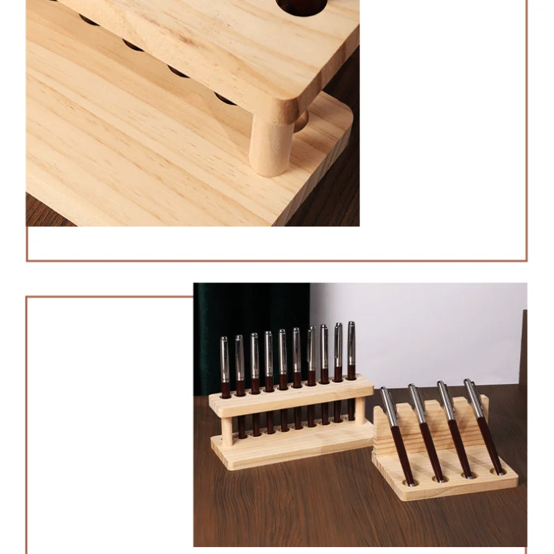 Walnut Wood Desk Organizer