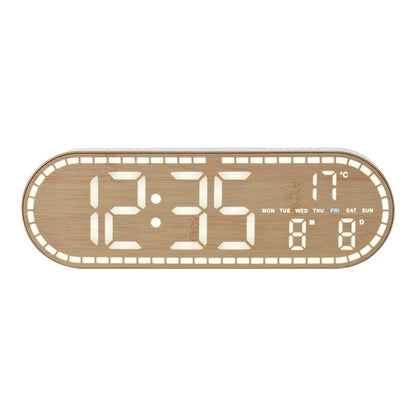 Large LED Digital Wall and Alarm Clock Big Bold Display Temperature Date and Week