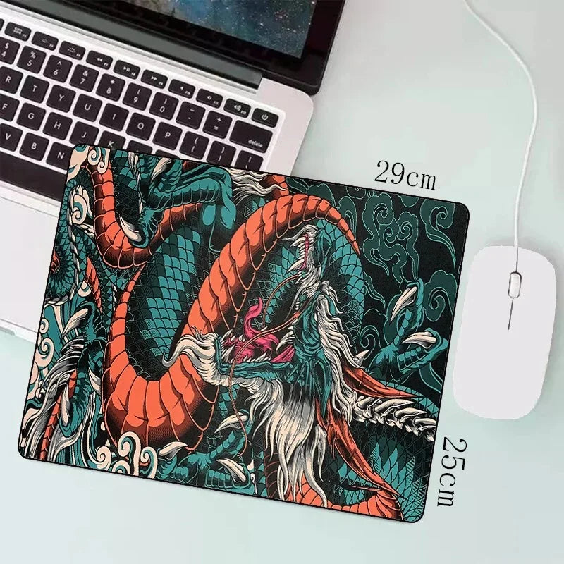 Japanese Dragon Gaming Mouse Pad – Anime XXL Desk Mat