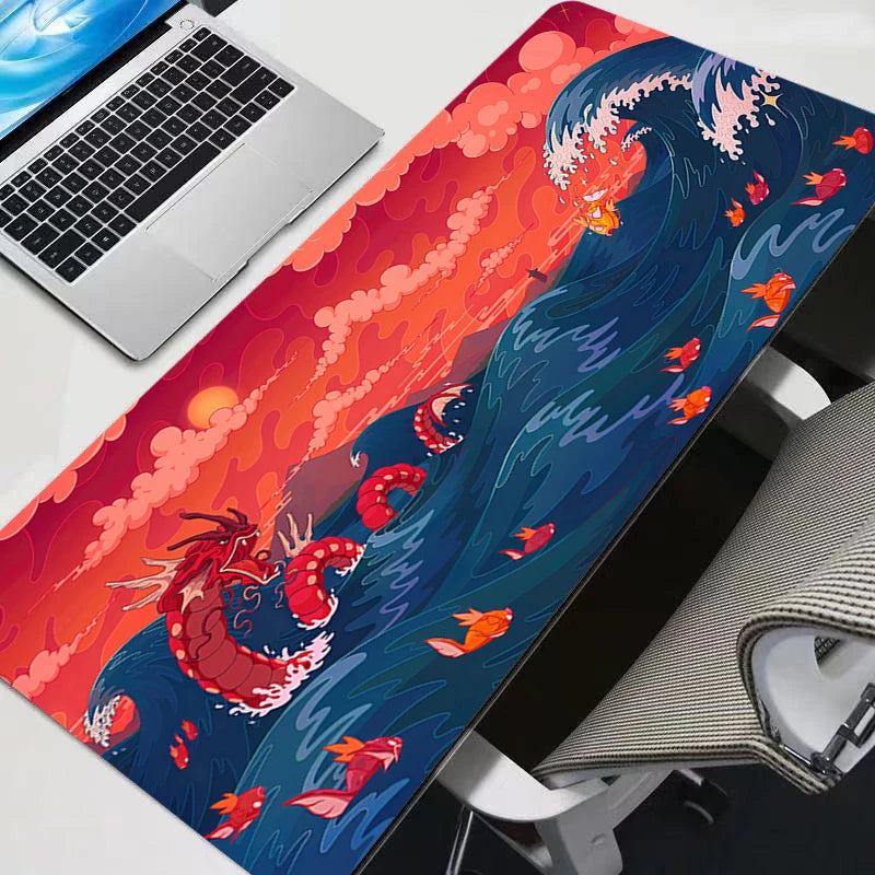 Anime Gaming Mouse Pad – XXL Non-Slip Rubber Desk Mat Multi-Size