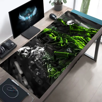 Tactical XXL Gaming Mouse Pad FPS Desk Mat Non-Slip Office Smooth Surface Extended