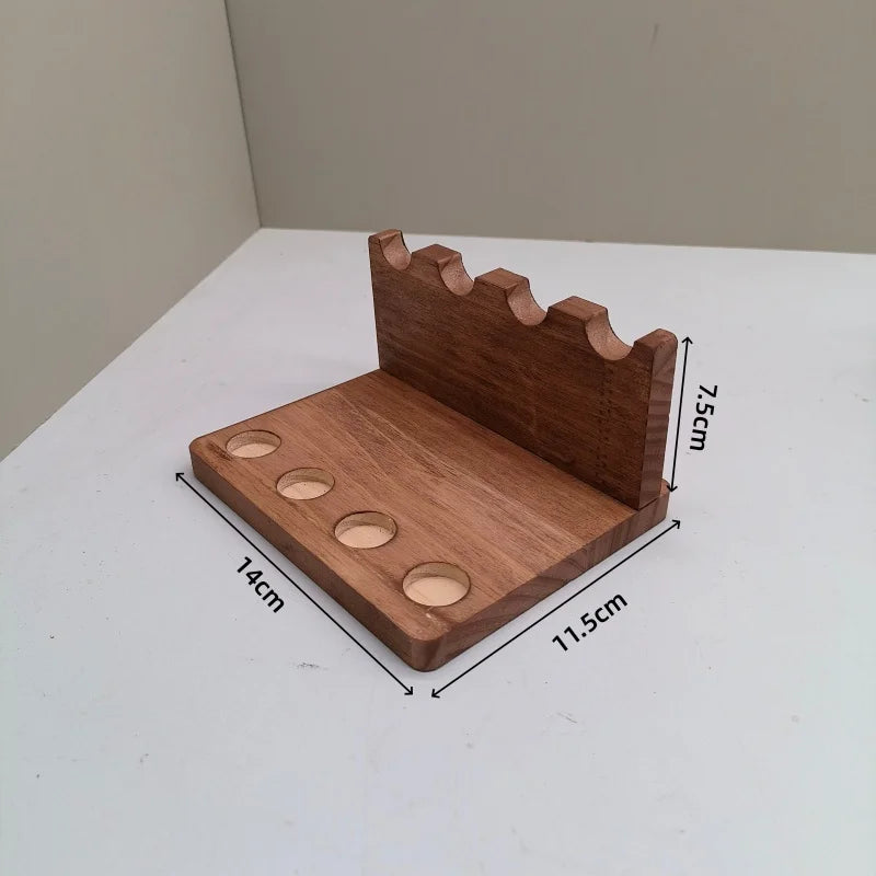 Walnut Wood Desk Organizer