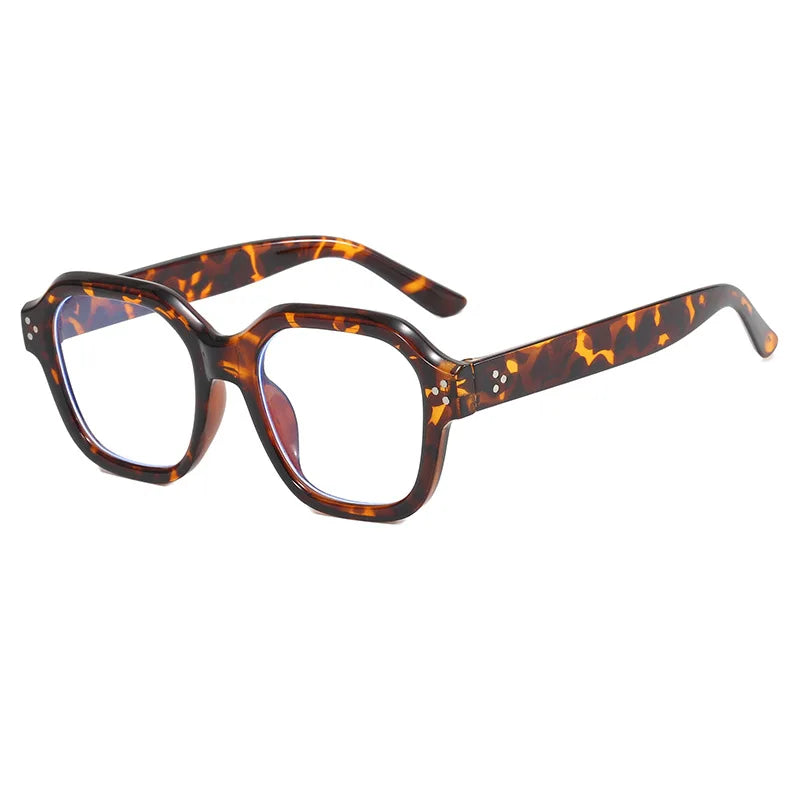 Unisex Retro Blue Light Blocking Eyeglasses Computer Glasses Frame Fashion Anti Square Eyewears