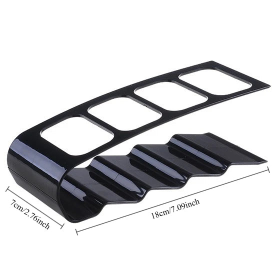 Remote Control Organizer 4-Compartment Rack Desk Organiser Home Office Storage