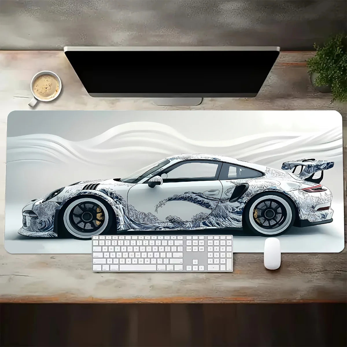 XXL Sports Car Gaming Mouse Pad