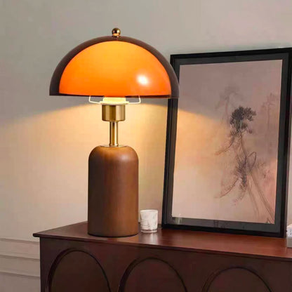 Japanese Metal Acrylic Wooden Luxury LED Decoration Table Lamp Desk Light For Living Room Bedroom