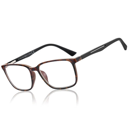 Anti Blue Light Reading Glasses Frame Men Retro Square Computer Gaming Eyeglasses Reader