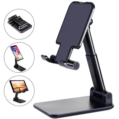 Adjustable Phone and Tablet Stand Desk Accessories Foldable Home Office