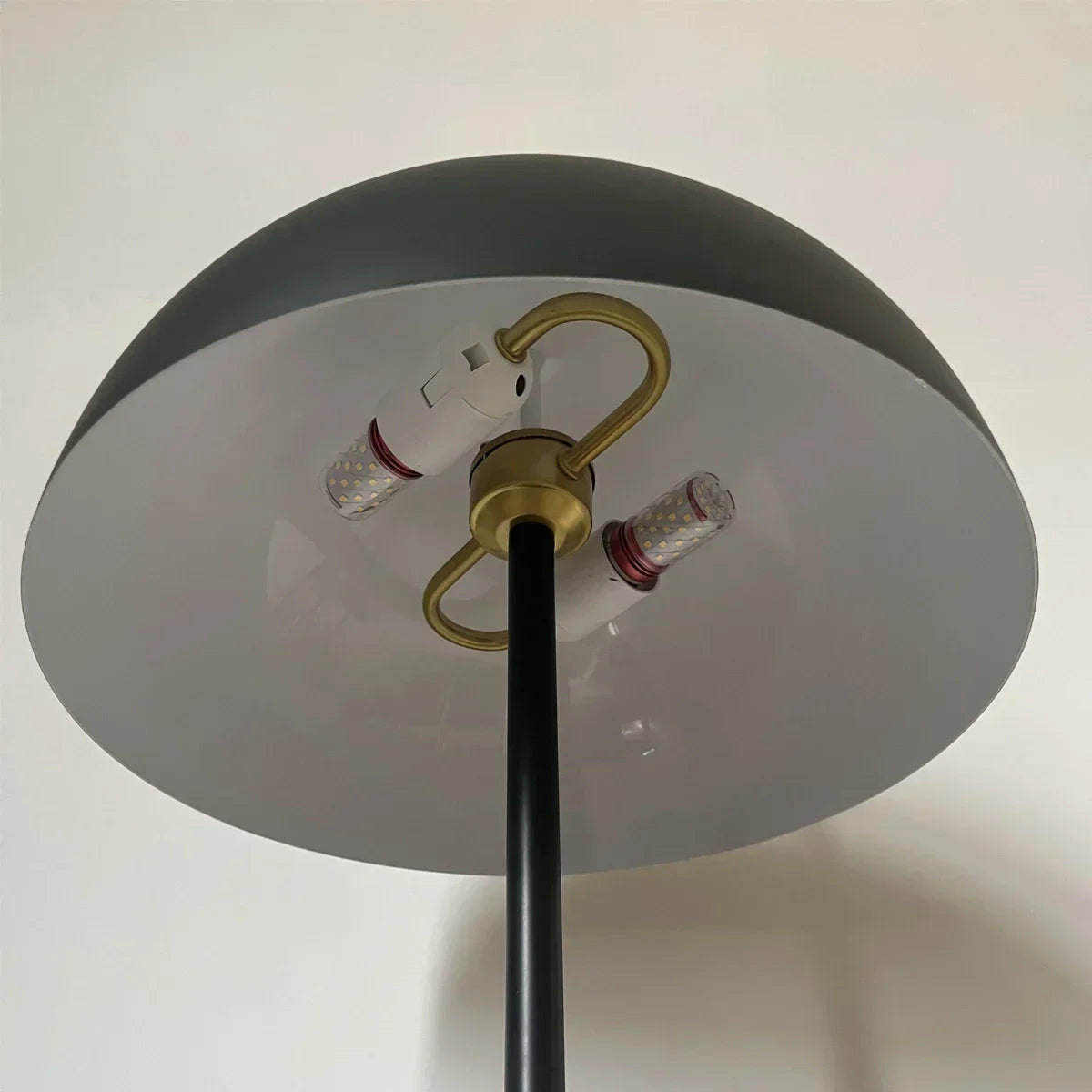 Black Scandinavia Floor Lamp Minimalist Designer Mushroom Light Original Style For Bedroom Living