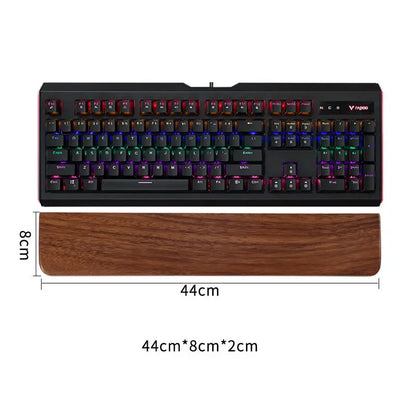 Walnut Wood Keyboard Wrist Rest Palm Pad Mechanical Ergonomic 87/98/104/108 Key Suitable For