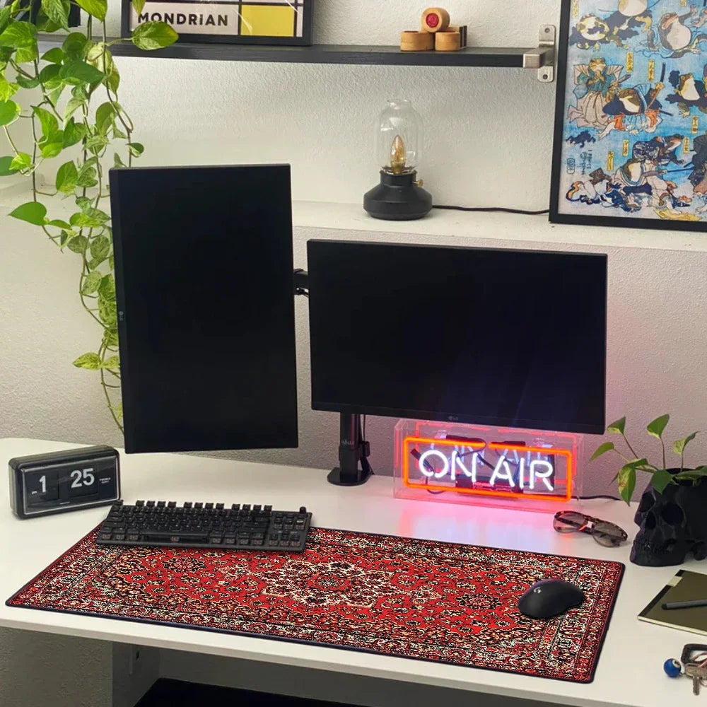 XXL Mouse Pad – Non-Slip Stitched Edge Desk Mat for Office & Gaming