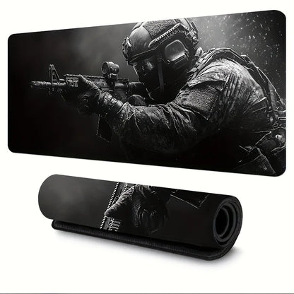 Tactical XXL Gaming Mouse Pad FPS Desk Mat Non-Slip Office Smooth Surface Extended