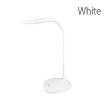 Home Office LED Desk Lamp USB Touch Dimmer Indoor Lighting Rechargeable 3-Level Dimming