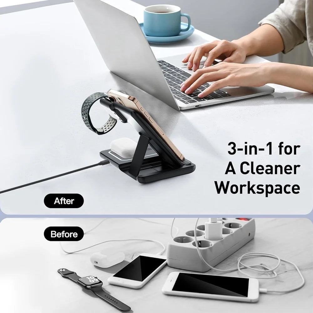 3-in-1 Desktop Charging Stand