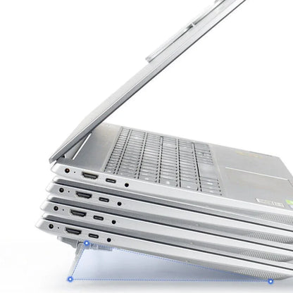 2-Pack Foldable Laptop Stand Adjustable Desk Accessories Home Office Notebook Riser Portable