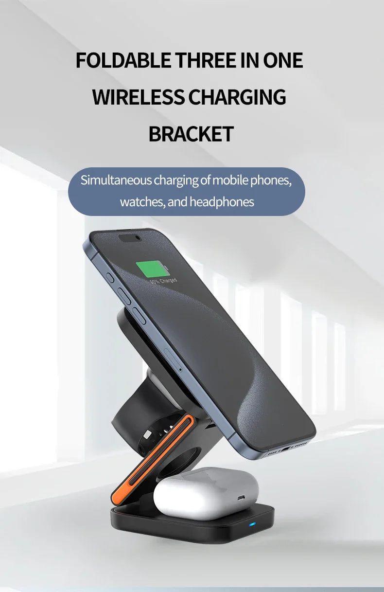 3-in-1 Foldable Charging Station