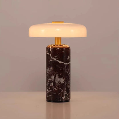 Danish Portable Charging Table Lamps With Touch Switch Atmosphere LED Marble Desk Lights Living