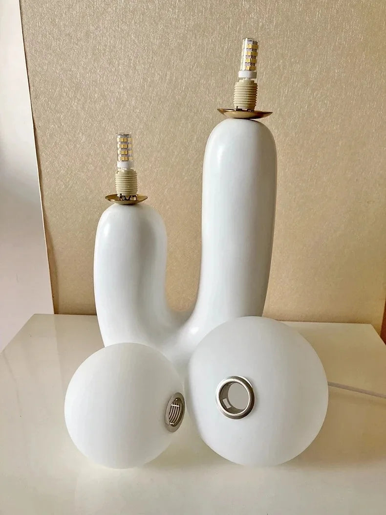 Nordic Art Glass Table Lamp
