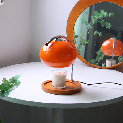 Retro Glass Candle Warmer Lamp with Dimmer Wax Melt Warmer Aromatherapy Candle Heater for Home