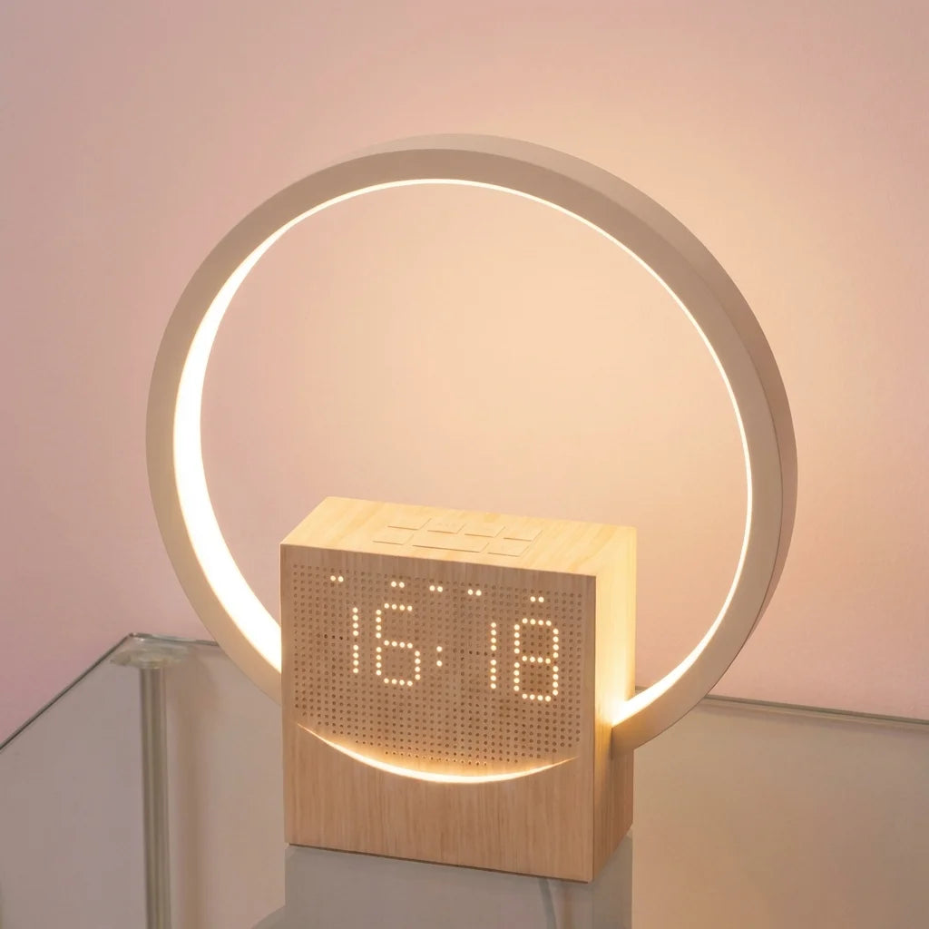 Sunrise Alarm Clock Wake Up Light with Bluetooth Speaker White Noise Machine & Night Light