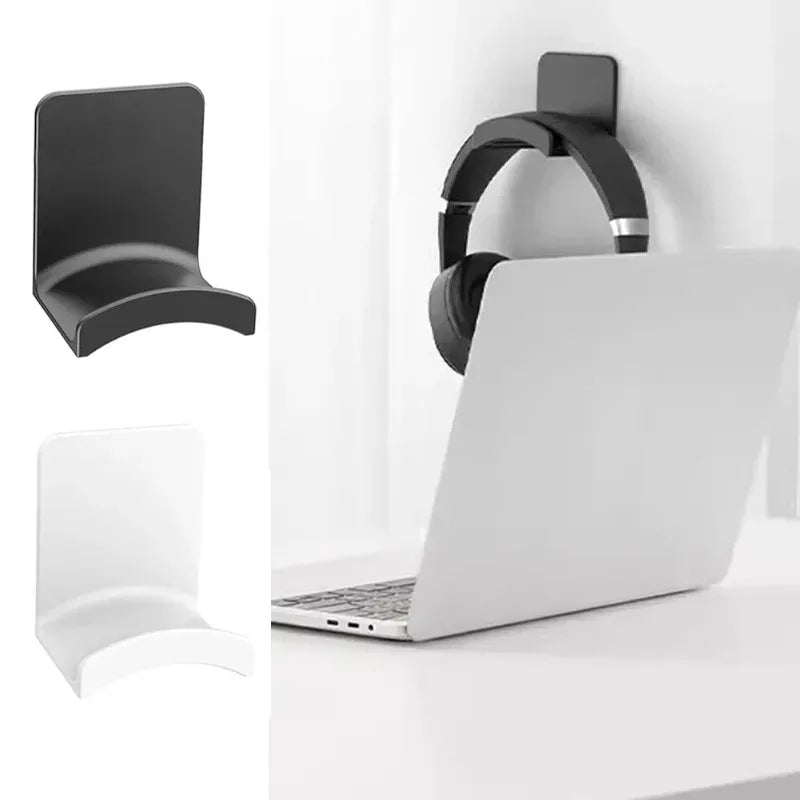 Universal Headphone Stand – Under-Desk Headset Hanger