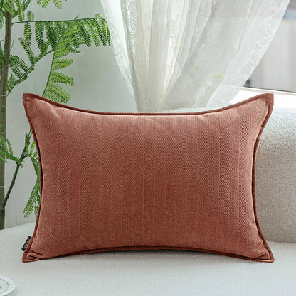 50x70/60x80/70x70CM Large Size Throw Pillow Cover Stripe Solid Waist Cushion Decor Home Decorative