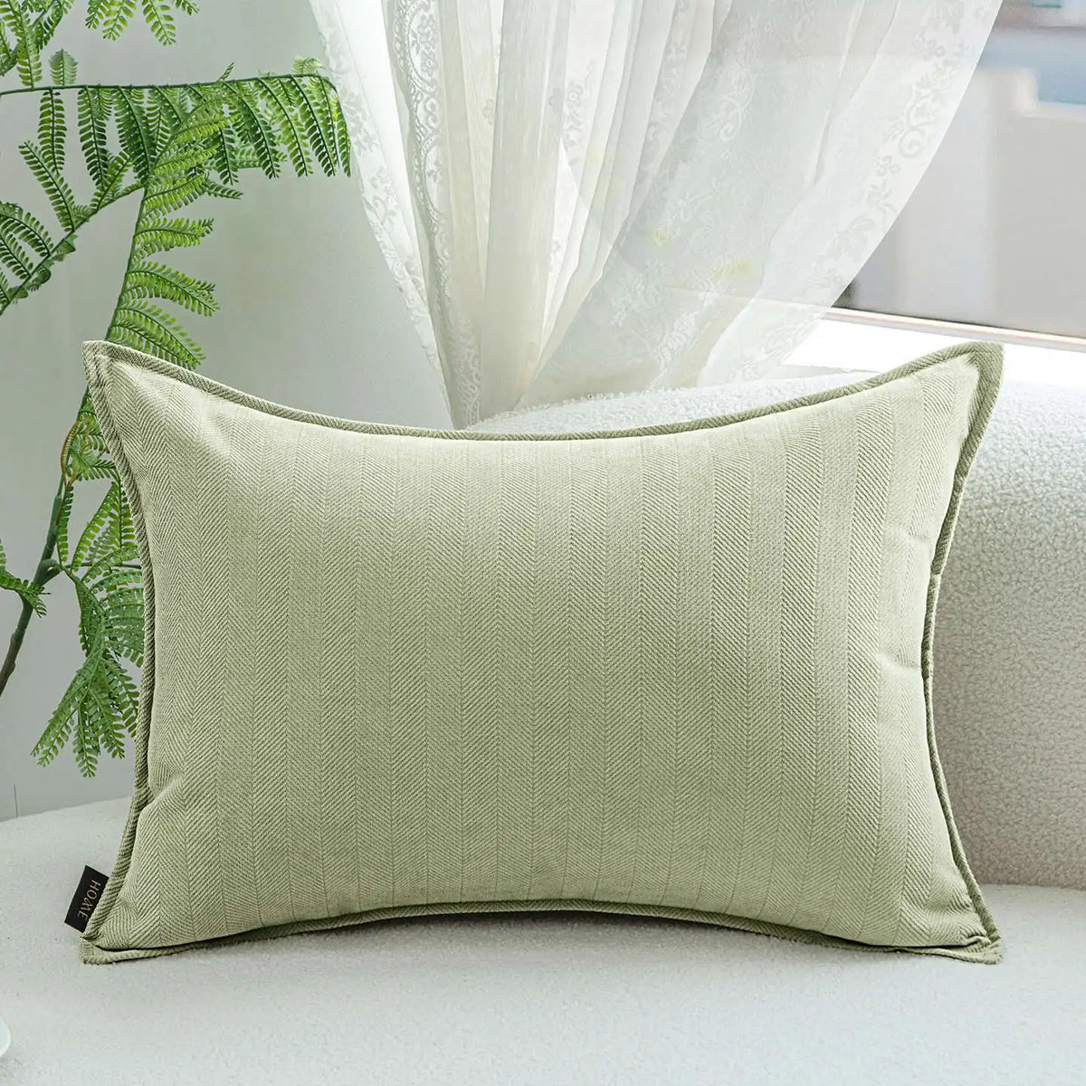 50x70/60x80/70x70CM Large Size Throw Pillow Cover Stripe Solid Waist Cushion Decor Home Decorative