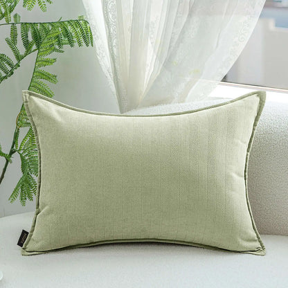 50x70/60x80/70x70CM Large Size Throw Pillow Cover Stripe Solid Waist Cushion Decor Home Decorative