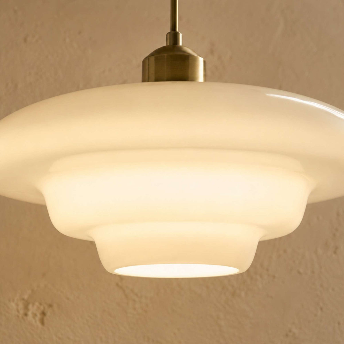 Nordic Glass Pendant Light 3-Colour LED Kitchen Dining Bedside