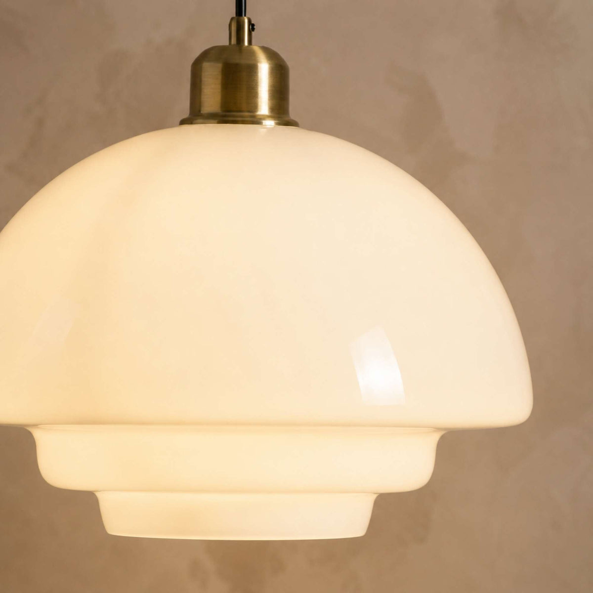 Nordic Glass Pendant Light 3-Colour LED Kitchen Dining Bedside