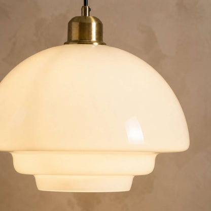 Nordic Glass Pendant Light 3-Colour LED Kitchen Dining Bedside