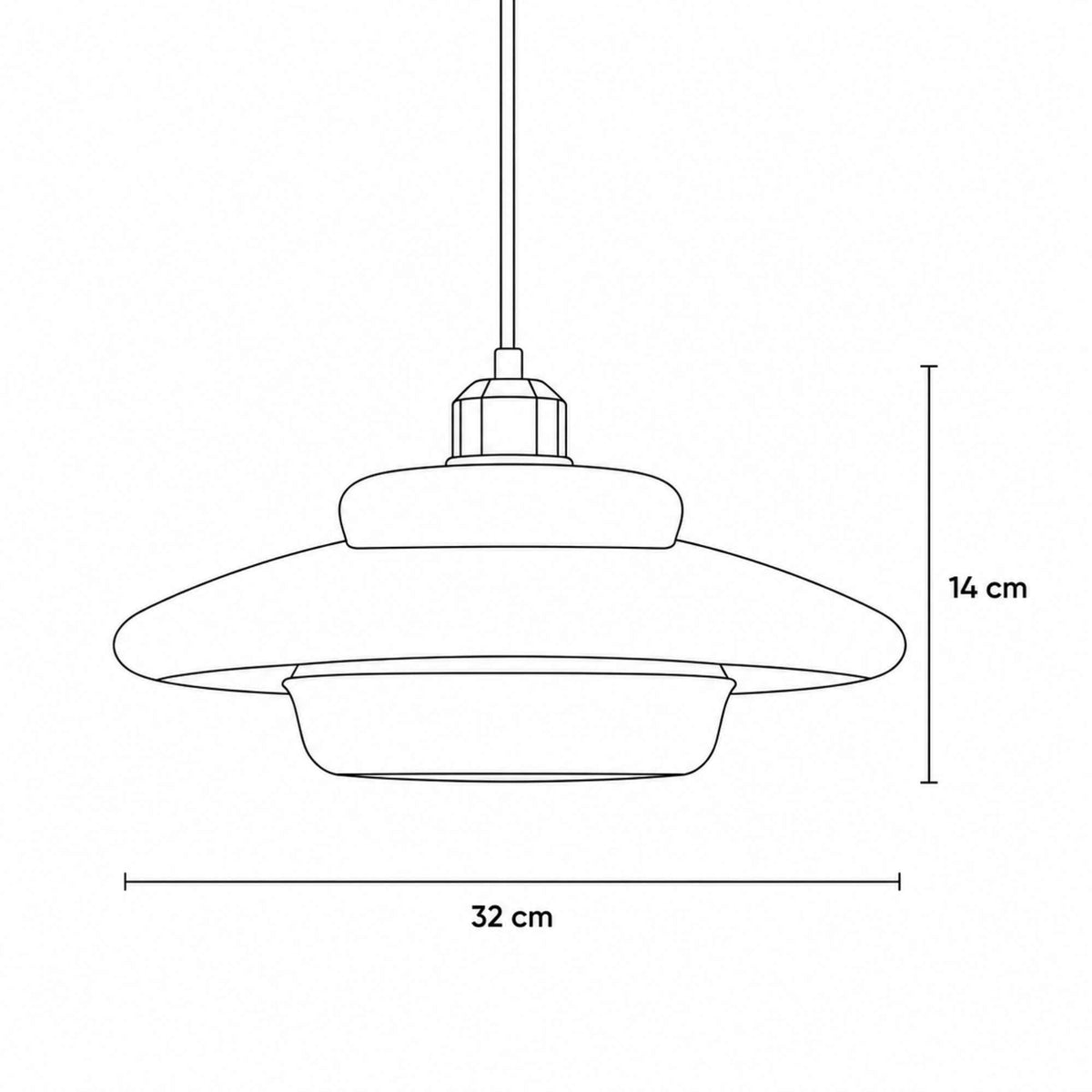 Nordic Glass Pendant Light 3-Colour LED Kitchen Dining Bedside