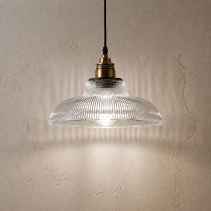 Nordic Vintage Coloured Glass Pendant Light Kitchen Dining Bar E27