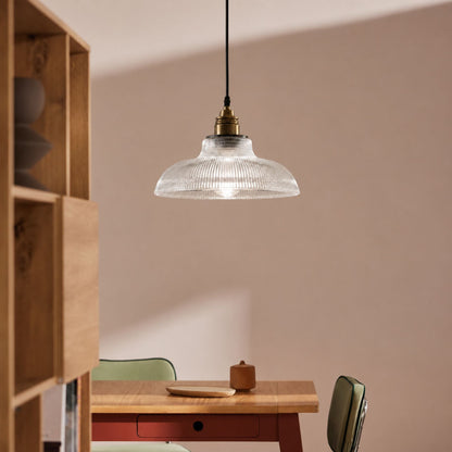 Nordic Vintage Coloured Glass Pendant Light Kitchen Dining Bar E27
