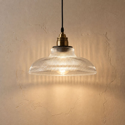 Nordic Vintage Coloured Glass Pendant Light Kitchen Dining Bar E27