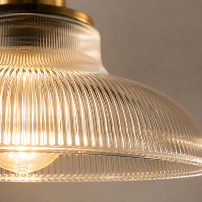 Nordic Vintage Coloured Glass Pendant Light Kitchen Dining Bar E27