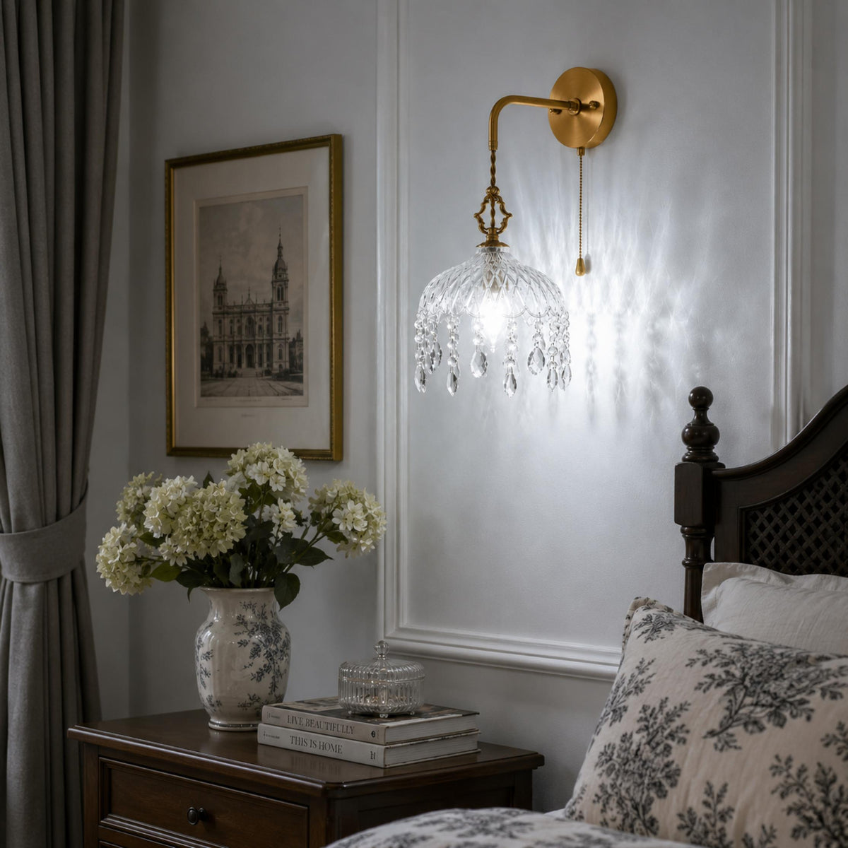 Vintage-Inspired Wall Light Copper Wall Sconce