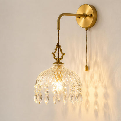 Vintage-Inspired Wall Light Copper Wall Sconce