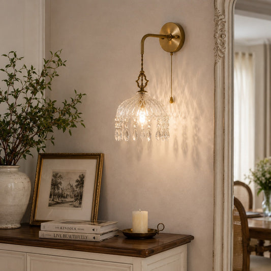 Vintage-Inspired Wall Light Copper Wall Sconce