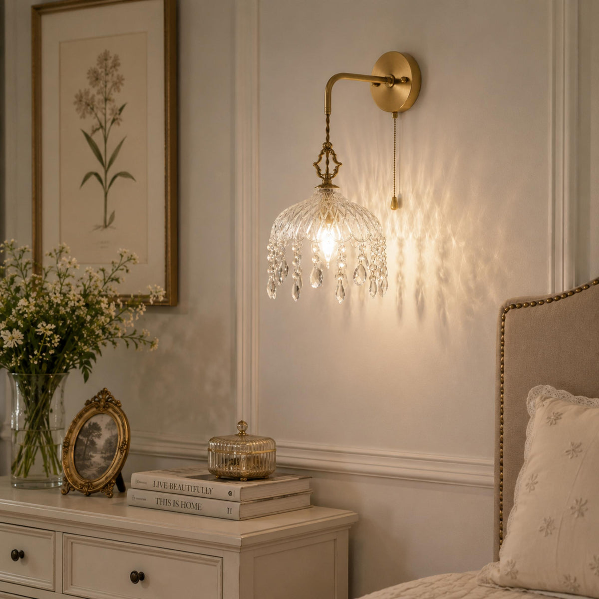 Vintage-Inspired Wall Light Copper Wall Sconce