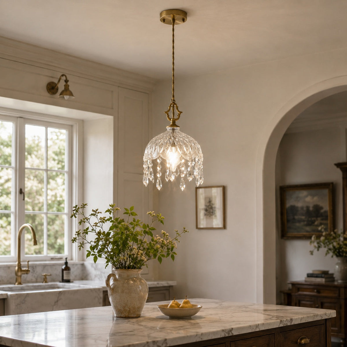 Vintage-Inspired Wall Light Copper Wall Sconce
