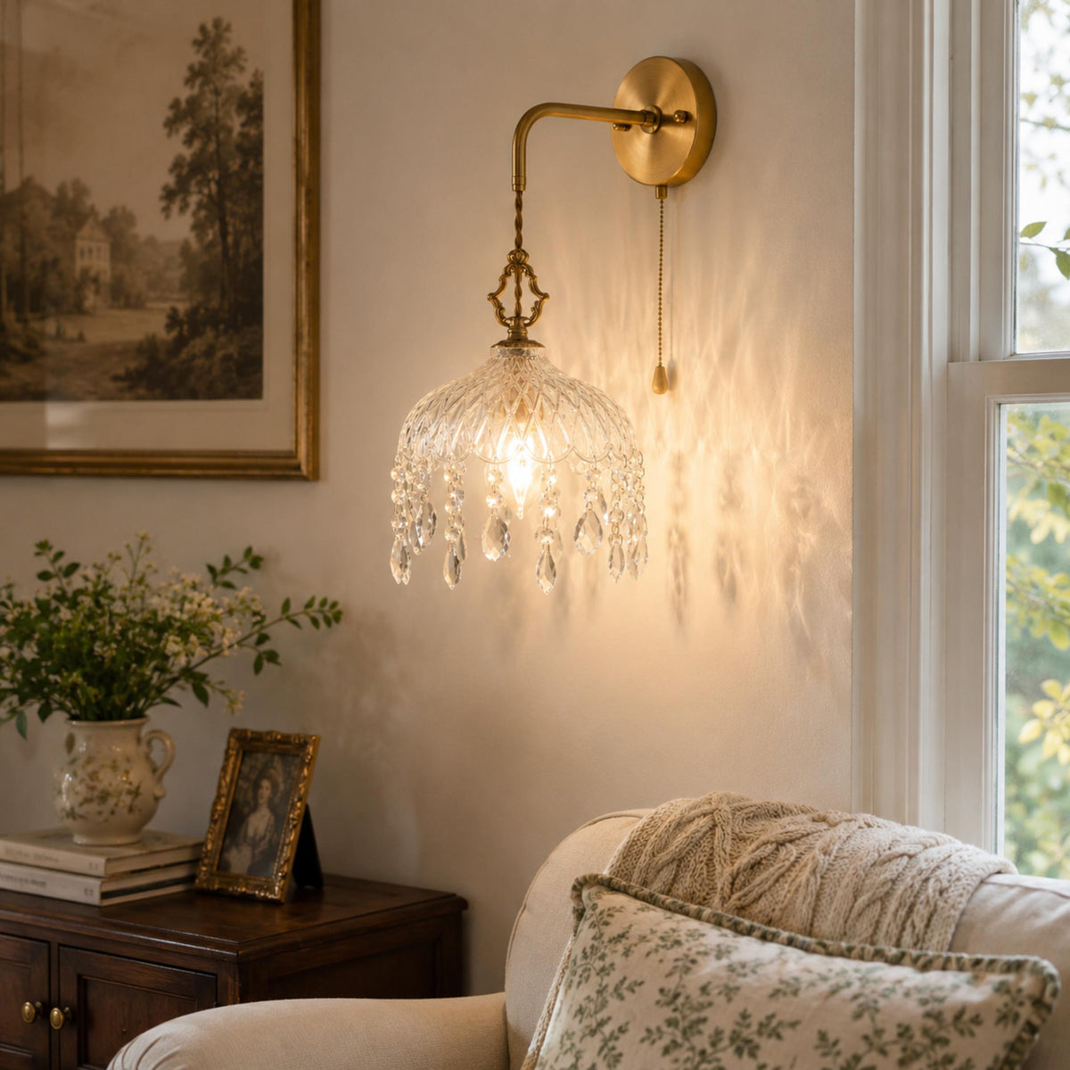 Vintage-Inspired Wall Light Copper Wall Sconce